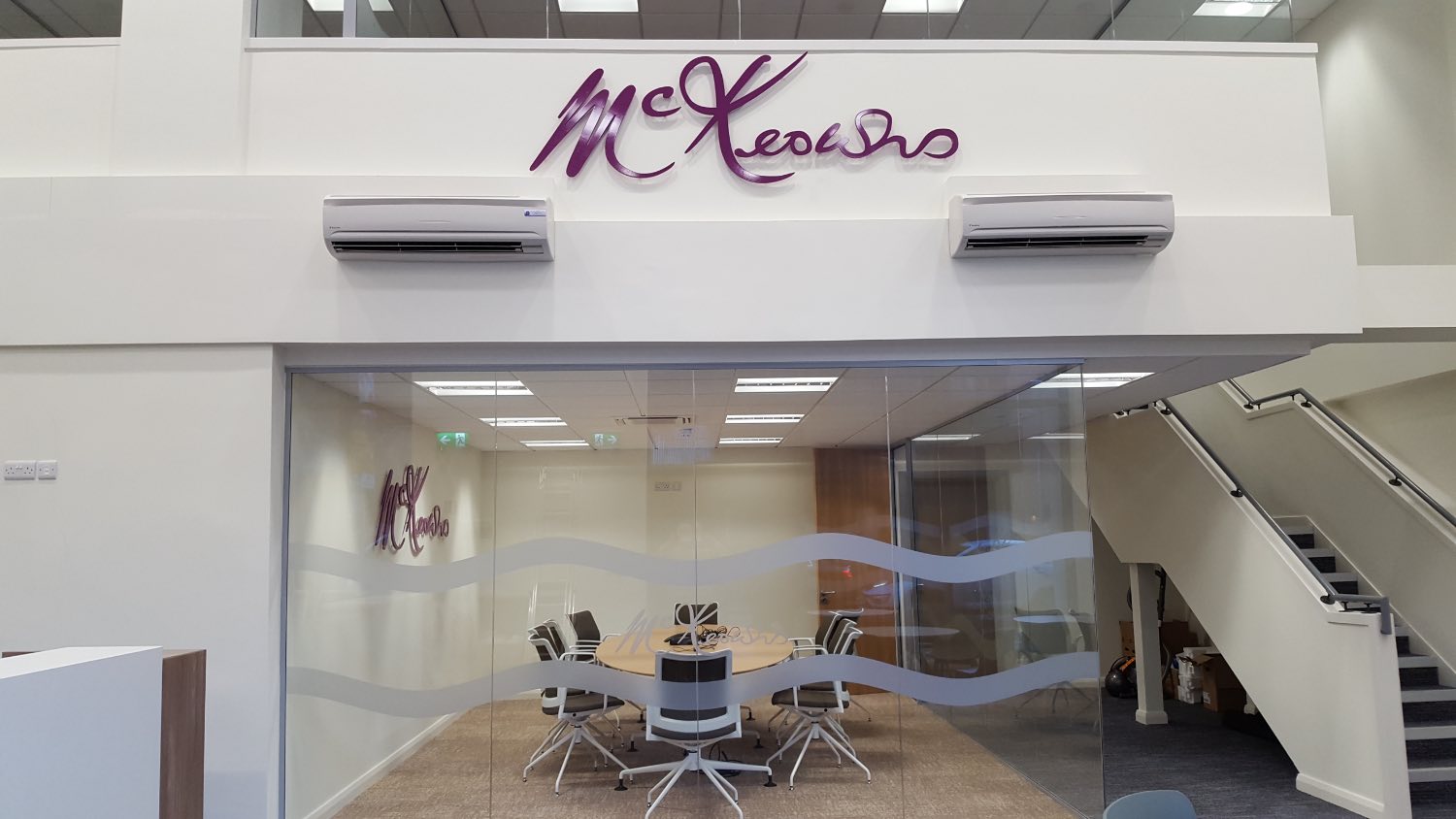 Interior Company Signage