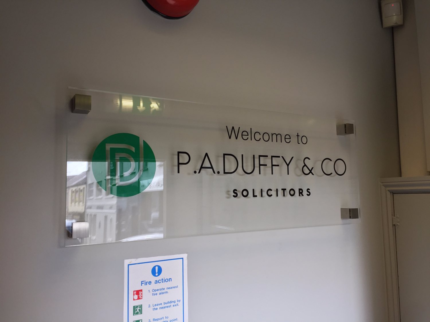 Interior Company Signage